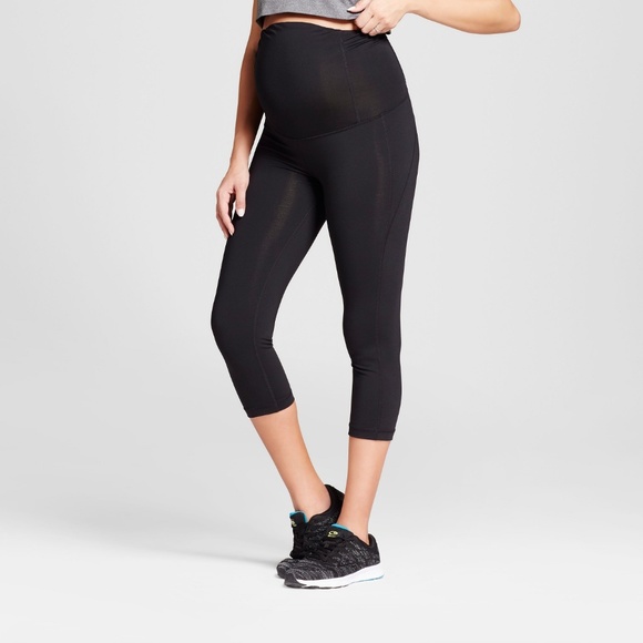 Isabel Maternity™ by Ingrid & Isabel Pants - Maternity Crossover Panel® Active Capri